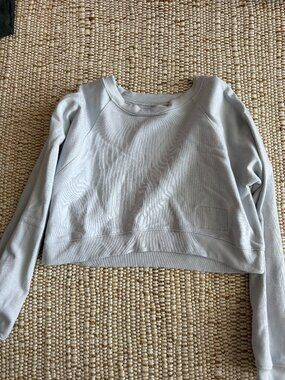 Daily Drills Cropped Crewneck Sweatshirt